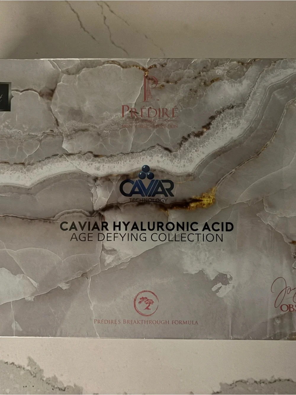 Prédiré Caviar Essence Skincare Set - Gold & Cream Moisturizer